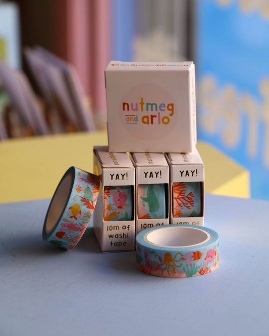 Sea Creature Sealife Washi Tapes